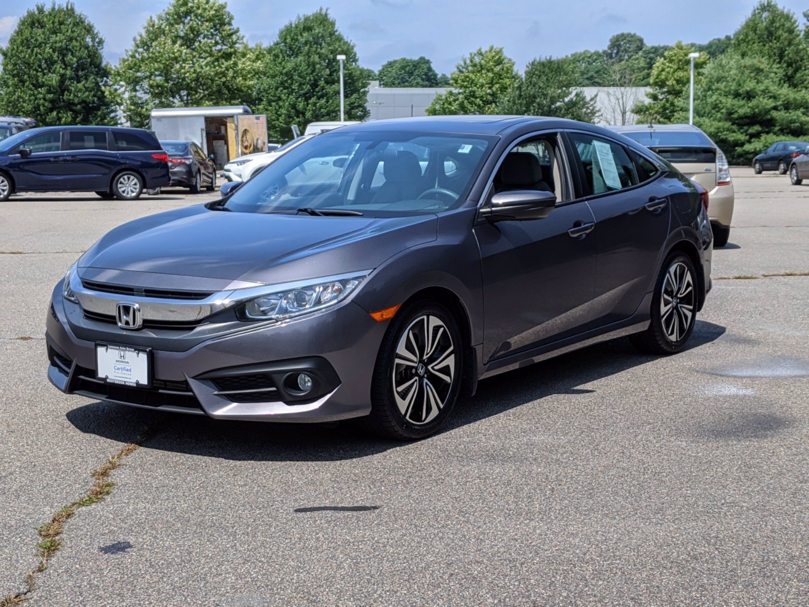 Pre-Owned 2016 Honda Civic Sedan EX-T 4dr Car in Canton #190702A ...