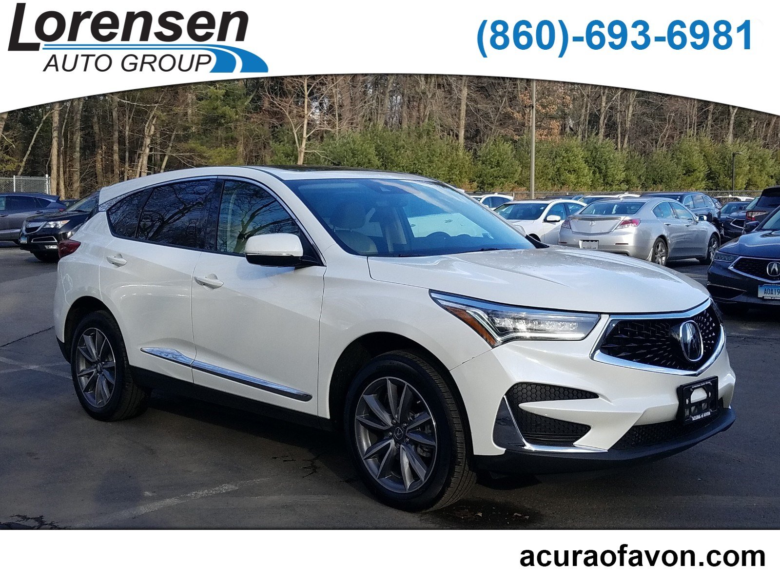 Pre-Owned 2019 Acura RDX w/Technology Pkg Sport Utility in Canton ...